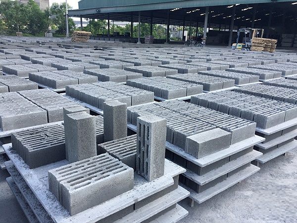 Báo giá gạch bê tông ép thủy lực