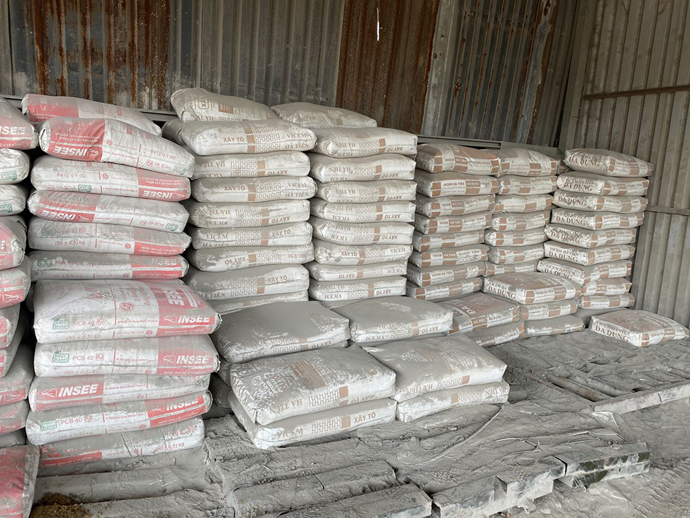 xi măng xây dựng