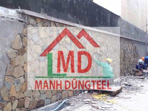 Thi công đá trang trí